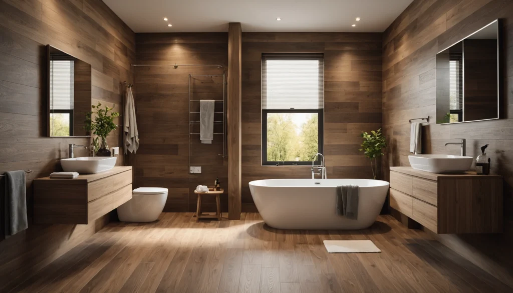 imitation bois carrelage bois salle de bain