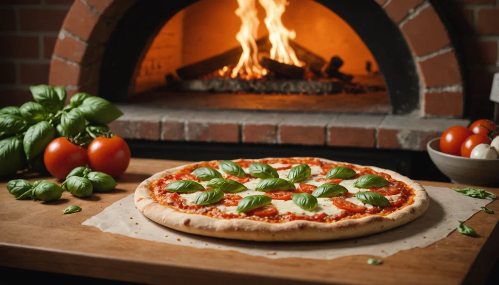 cuire une pizza au four