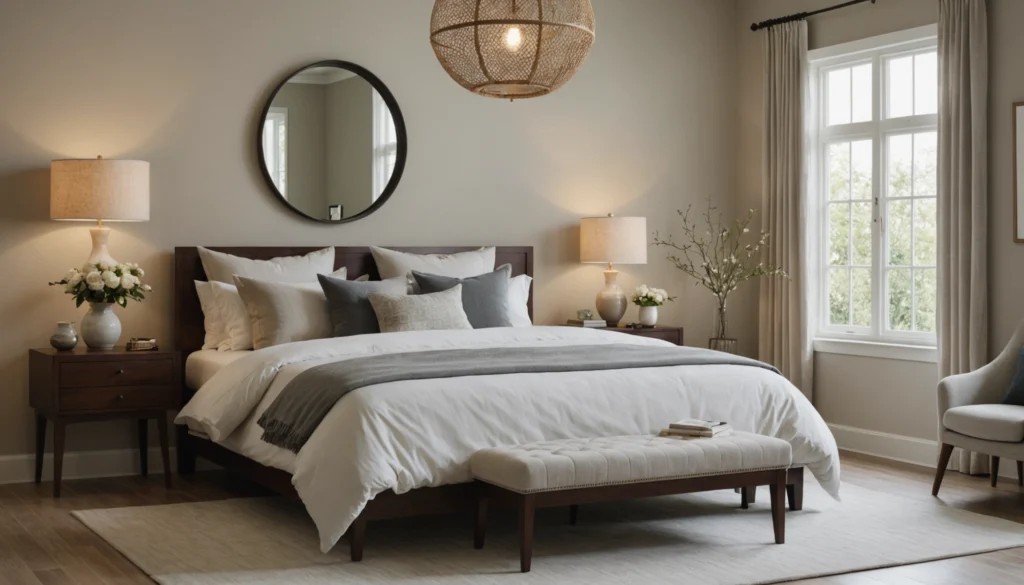 miroir de chambre Feng Shui